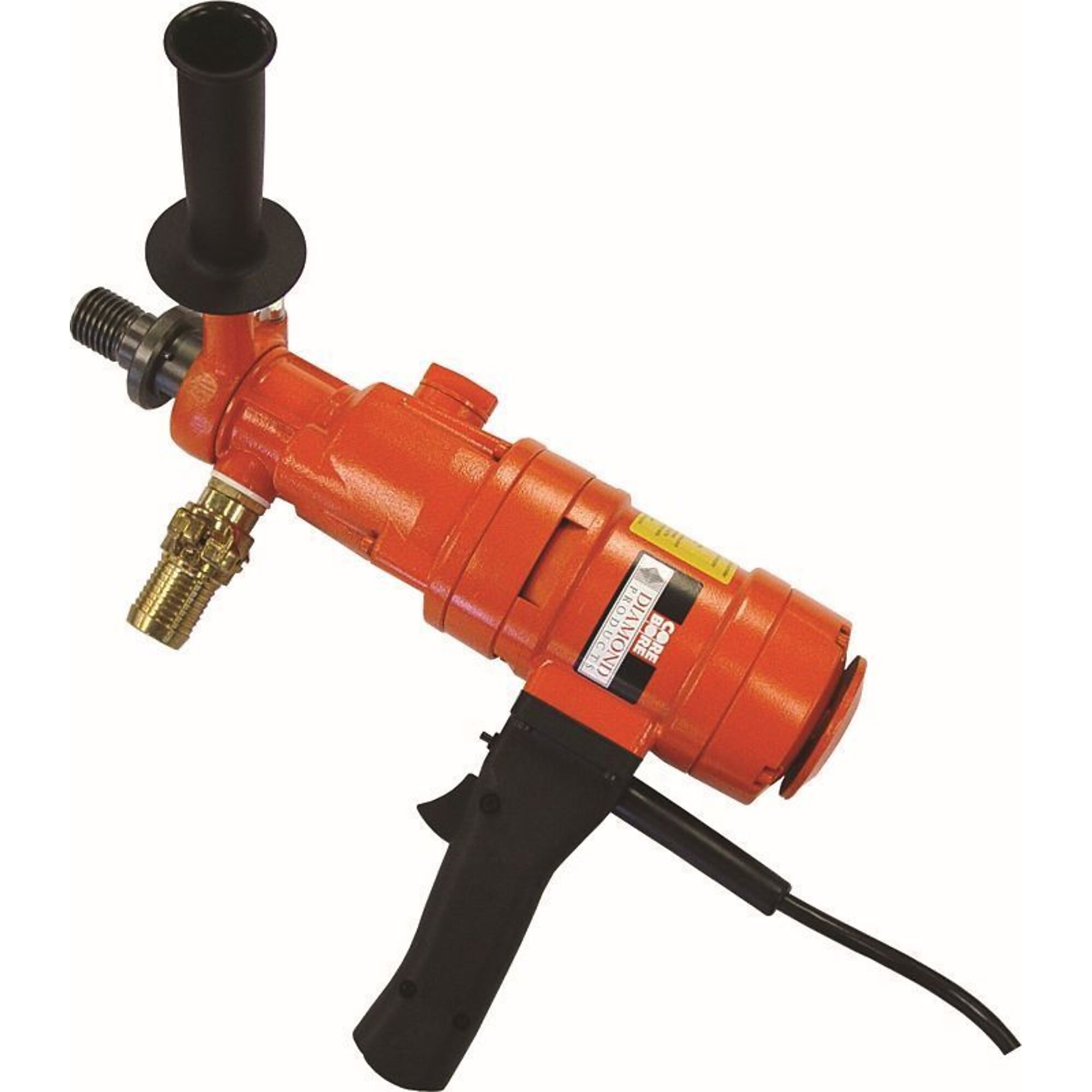 Diamond Weka DK13 Hand Held Drill Motor - 14 Amp (110V) 580/1400/2900 RPM 3-Speed (Slip Clutch) Wet Or Dry